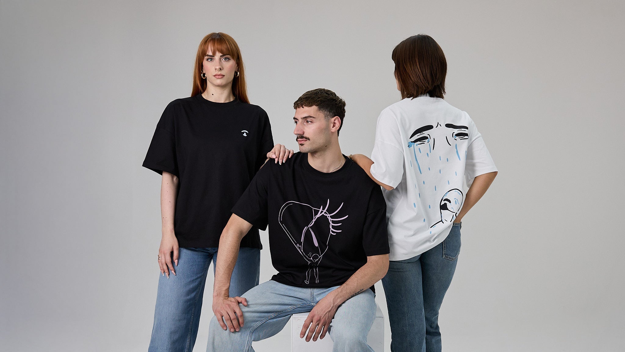 T-shirts maglie duramadre, spero che quelle lacrime siano per me